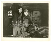 9r261 FRANKENSTEIN MEETS THE WOLF MAN 8x10 still '43 man grabbed by dead hand from casket!