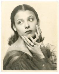 9r447 LENA HORNE deluxe 8x10 still '30s wonderful super young portrait by Herbert Mitchell!