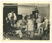 9r687 SINNERS IN THE SUN deluxe candid 8x10 still '32 Carole Lombard & Chester Morris filmed on set!