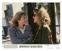 9r183 DESPERATELY SEEKING SUSAN 8x10 mini LC #4 '85 bad Madonna & Rosanna Arquette by phone booth!