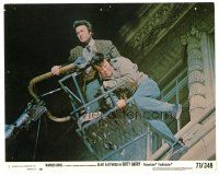 9r189 DIRTY HARRY 8x10 mini LC #1 '71 great close up of cop Clint Eastwood rescuing jumper!