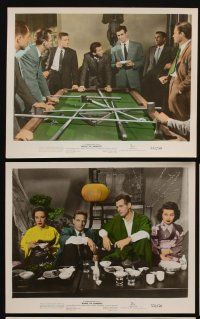 9y131 HOUSE OF BAMBOO 10 color 8x10 stills '55 Sam Fuller, Robert Ryan, Stack, Shirley Yamaguchi