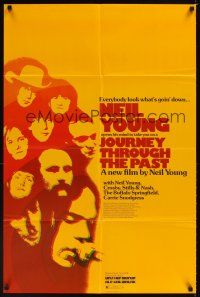 1e436 JOURNEY THROUGH THE PAST New Line 1sh '73 Neil Young, everybody look what's goin' down!