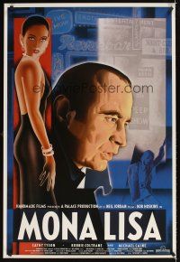 1h098 MONA LISA English 1sh '86 Neil Jordan, art of Bob Hoskins & sexy Cathy Tyson by Cowell!