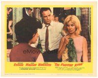 1s472 FUGITIVE KIND LC #8 '60 Marlon Brando between Anna Magnani & Joanne Woodward!