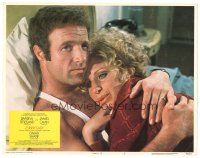 1s475 FUNNY LADY LC #3 '75 romantic close up of James Caan holding Barbra Streisand!