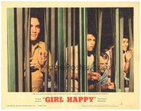 1s482 GIRL HAPPY LC #3 '65 image of Elvis Presley, Gary Crosby & guys checking out girl situation!