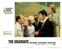 1s496 GRADUATE LC #6 R72 image of Dustin Hoffman & parents William Daniels & Elizabeth Wilson!