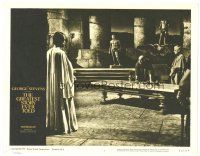 1s504 GREATEST STORY EVER TOLD LC #6 '65 George Stevens, Telly Savalas stares at Max von Sydow!