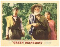 1s506 GREEN MANSIONS LC #5 '59 close up of Audrey Hepburn, Anthony Perkins & Lee J. Cobb!