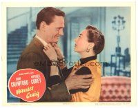 1s513 HARRIET CRAIG LC #4 '50 romantic image of Joan Crawford & Wendell Corey!