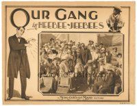 1s521 HEEBEE JEEBEES LC '27 Our Gang kids Joe Cobb & Farina ruin Bobby Vernon's hypnotist act!