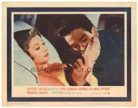 1s785 ROMAN SPRING OF MRS. STONE LC #4 '61 close up of Warren Beatty kissing Vivien Leigh's hand!