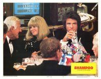 1s812 SHAMPOO LC #4 '75 William Castle, Warren Beatty & Julie Christie just before her famous line!