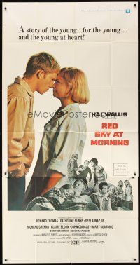 1t762 RED SKY AT MORNING 3sh '71 Richard Thomas loves Catherine Burns, a story for the young!