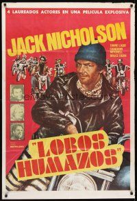 1t403 REBEL ROUSERS Argentinean '70 completely different art of biker Jack Easy Rider Nicholson!