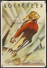 1t410 ROCKETEER Argentinean '91 Disney, really cool art of Bill Campbell in full costume!