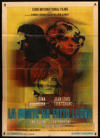 1t208 PLUCKED Italian 1p '67 Gina Lollobrigida, Jean-Louis Trintignant, Ewa Aulin