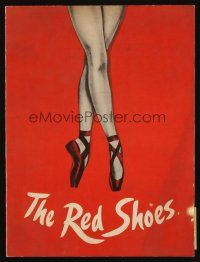 1x431 RED SHOES program book '48 Michael Powell & Emeric Pressburger, dancer Moira Shearer!