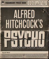 1x672 PSYCHO pressbook '60 sexy Janet Leigh, Anthony Perkins, Alfred Hitchcock classic horror!