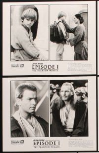 1x914 PHANTOM MENACE presskit w/ 6 stills '99 George Lucas, Star Wars Episode I, Ewan McGregor!