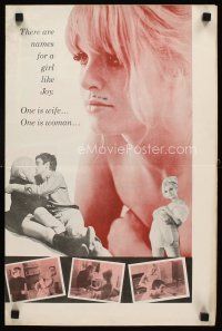 1x473 POOR COW promo brochure '68 1st Kenneth Loach, Terence Stamp, sexy Carol White!