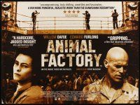 2f661 ANIMAL FACTORY British quad '00 Willem Dafoe, Edward Furlong, Danny Trejo!