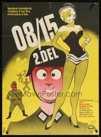 2f555 08/15 PART 2 Danish '56 O.E. Hasse, Rolf Kutschera, Stilling art of Nazis & girl!