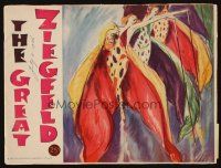 3a481 GREAT ZIEGFELD program book '36 wonderful different art & musical production images!