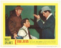 4d511 I THE JURY LC #2 '53 Mickey Spillane, Biff Elliot as Mike Hammer caught by bad guys!