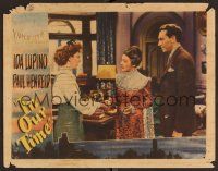 4d519 IN OUR TIME LC '44 Ida Lupino & Paul Henreid in World War II romance!