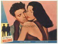 4d546 KILLERS LC R56 best c/u of Burt Lancaster & sexy Ava Gardner, from Ernest Hemingway's story!