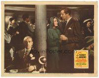 4d573 LAURA LC '44 Vincent Price dances with beautiful Gene Tierney as Clifton Webb sulks!