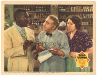 4d759 ROAD DEMON LC '38 shopkeeper Henry Armetta asks Bill Bojangles Robinson to sign paper!