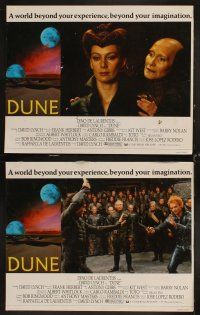 4h208 DUNE 8 English LCs '84 David Lynch sci-fi epic, Kyle MacLachlan, Sting, Brad Dourif