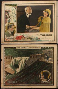 4h905 TURMOIL 6 LCs '24 George Hackathorne & Eleanor Boardman, written by Booth Tarkington!