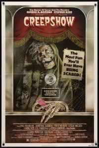 5k089 CREEPSHOW 1sh '82 George Romero & Stephen King's tribute to E.C. Comics, horror art!