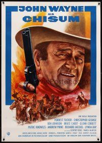 5k302 CHISUM German '70 Andrew V. McLaglen, Forrest Tucker, The Legend big John Wayne!