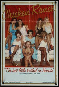 5k252 CHICKEN RANCH special 20x29 '83 Nevada brothel documentary, great image of working girls!