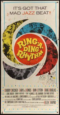 5s822 RING-A-DING RHYTHM 3sh '62 Chubby Checker, rock 'n' roll, It's got that mad jazz beat!