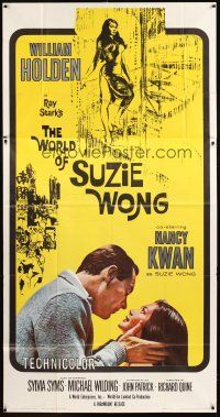 5s903 WORLD OF SUZIE WONG 3sh '60 William Holden was the first man that Nancy Kwan ever loved!