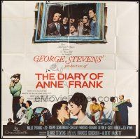 5s105 DIARY OF ANNE FRANK 6sh '59 Millie Perkins as Jewish girl in hiding in World War II!
