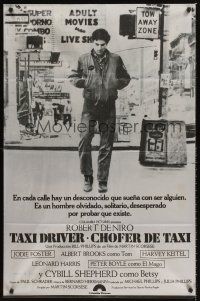 5s296 TAXI DRIVER Argentinean '76 classic Robert De Niro, directed by Martin Scorsese!