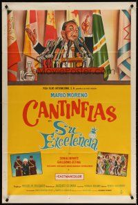 5s321 YOUR EXCELLENCY Argentinean '67 Su excelencia, Sonia Infante, art of Cantinflas!