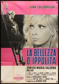 5s517 SHE GOT WHAT SHE ASKED FOR Italian 1p '62 sexy Gina Lollobrigida full-length & close up!