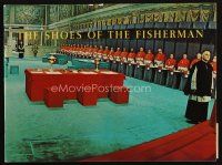 6b227 SHOES OF THE FISHERMAN program book '68 Pope Anthony Quinn tries to prevent World War III!