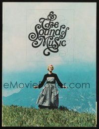 6b229 SOUND OF MUSIC program book'65 classic artwork of Julie Andrews & top cast by Howard Terpning!