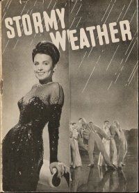 6b655 STORMY WEATHER Danish program '47 sexy Lena Horne, Cab Calloway, great different images!