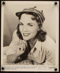 6f296 BARBARA BRITTON 8 8x10 stills '40s portraits from Cover-Up, Return of Monte Cristo & more!