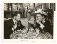 6m596 LUCK OF THE IRISH 8x10 still '48 pretty Anne Baxter smiles at Tyrone Power across table!